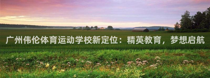 J9官方正版app科技：广州伟伦体育运动学校新定位：