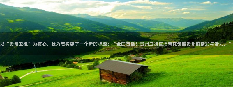 鲸鱼体育免费版：以“贵州卫视”为核心，我为您构思了一个新的标题：“全国首播！贵州卫视直播带你领略贵州的精彩与活力。”